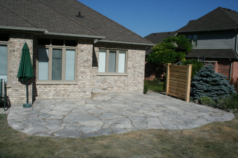 Backyard Flag Patios