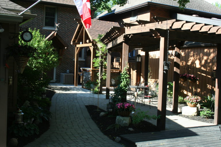 Pavilion Bar and Pergola Patio